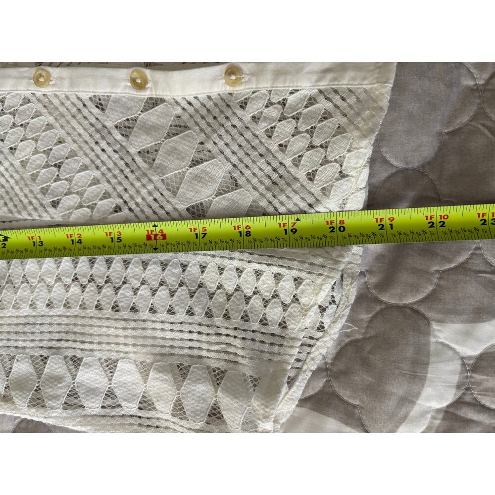 Meadow Rue Anthropologie Lace Blouse Size 2 Romantic - Picture 8 of 9
